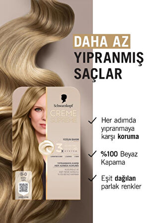 Creme Supreme Full Kit 8-0 Koyu Sarı