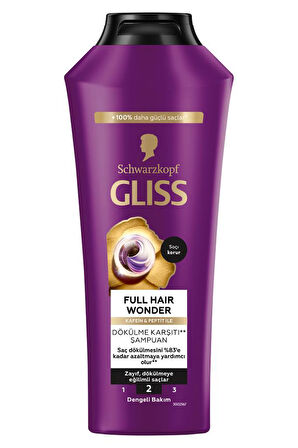 Gliss Full Hair Wonder Saç Dökülme Karşıtı Şampuan 400 ml