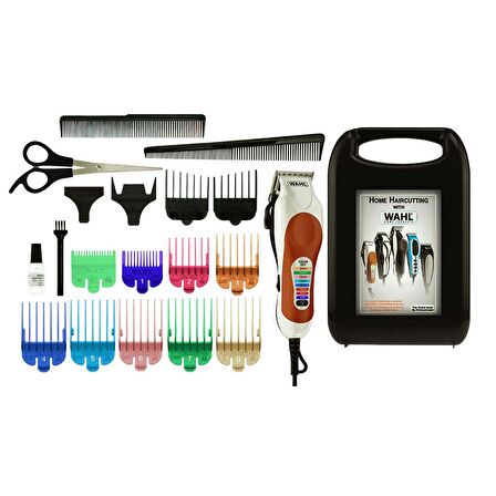 Wahl 79300 9 Başlıklı Kablolu+Kablosuz Kuru Saç-Sakal Çok Amaçlı Tıraş Makinesi 