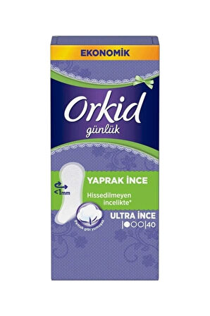 Yaprak Günlük Ped Normal Ekonomik Paket 40lı