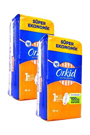 Orkid Ultra Extra Ekstra Normal 52 Adet Hijyenik Ped