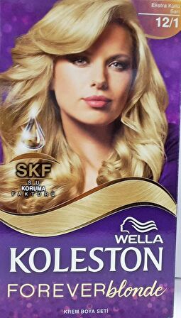 Wella Koleston 12/1 Kit Boya Küllü Sarı