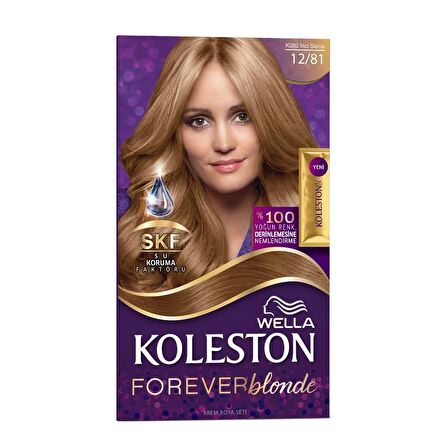 Wella Koleston 12/81 Kit Boya Küllü İnci Sarısı
