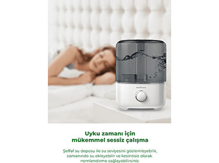 MEDISANA 45071 Aroma Fonksiyonlu 4.5L Buharlı Hava Nemlendirme Cihazı