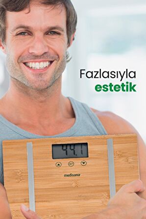 MEDİSANA 48456 VÜCUT ANALİZ FONK.BAMBU BASKÜL