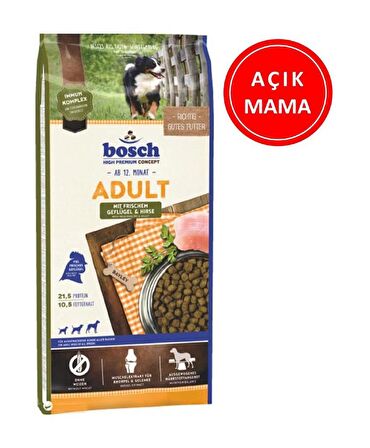 Bosch Tahılsız Poultry Kümes Hayvanlı Köpek Maması 1 Kg AÇIK