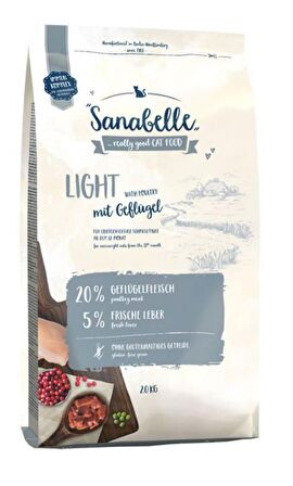 Sanabelle Light Poultry Kedi Maması 2 kg