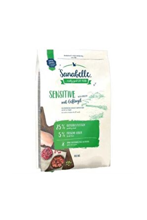 Sanabelle Sensitive Gulutensiz Kümes Hayvanlı Yetişkin Kedi Maması 10 Kg