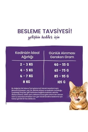 Sanabelle Life Adult Devekuşlu & Yaban Mersinli Kuru Kedi Maması 8 kg