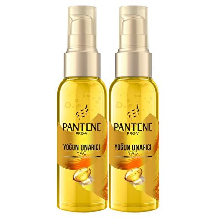 Pantene Saç Bakım Yağı Keratin Özlü Onarıcı E Vitaminli 100 ml x 2 Adet