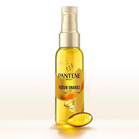 Pantene Saç Bakım Yağı Keratin Özlü Onarıcı E Vitaminli 100 ML x 3 Adet