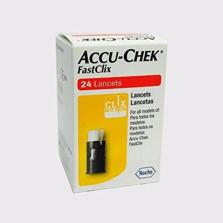 Accu Chek Accu-chek Fastclix 24 Lanset