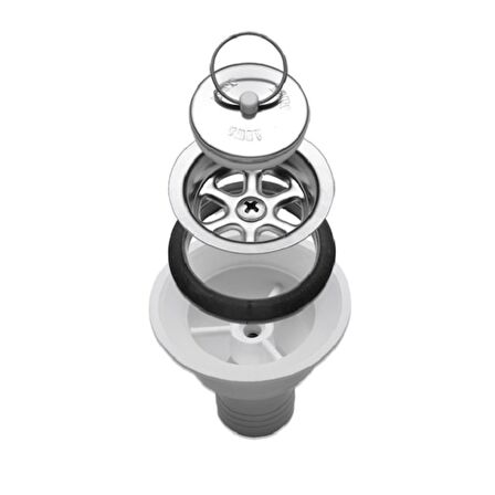 Dometic AC 545 Gider Düz Bağlantı Ø 20 mm