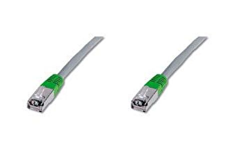 Digitus DK-1521-030-CO 3 Mt CAT5E AWG26 S/FTP Gri Cross Patch Cord Kablo