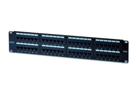 Digitus DN-91608Sd 8 Port CAT6 Masaüstü Zırhlı Siyah Patch Panel