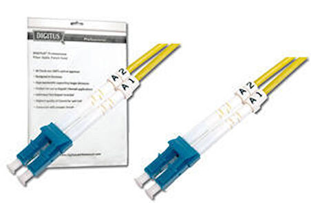 Digitus DK-2933-05 5 Mt LC-LC 09/125 Singlemode Duplex Fiber Patch Kablo