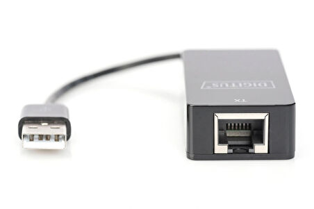 USB genişletici, USB1.1, 45 m'ye kadar Cat5/5e/6 (UTP, STP, SFT) kablo ile kullanım için