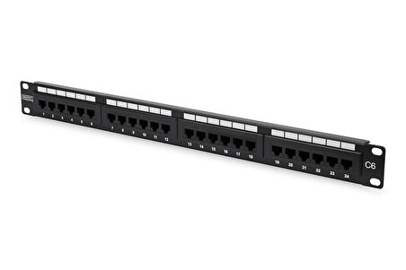 Digitus 24Port PatchPanel Dolu Cat6 (DN-91624U-CR)