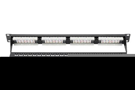 Digitus 24Port PatchPanel Dolu Cat6 (DN-91624U-CR)