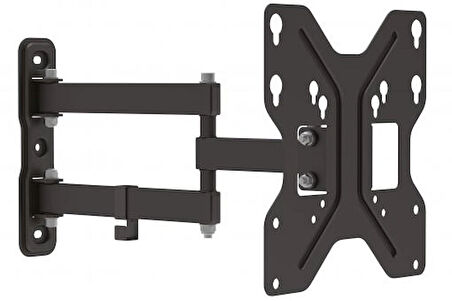 107 cm'ye (42") kadar TV/monitör montaj aparatı 15ø eğme ve 180ø döndürme, maksimum 30kg, VESA 200x200