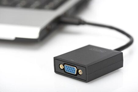 DIGITUS USB3.0  VGA ÇEVİRİCİ(DA-70840)VGA 1080P (DA-70840)