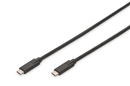 Digitus AK-300139-010-S 1 Mt USB 3.1 Type C to Usb 3.1 Type C Erkek-Erkek Kablo
