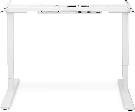 Dıgıtus Elektrikli Yükseklik Ayarına Sahip Masa Ayağı çift motor - Beyaz