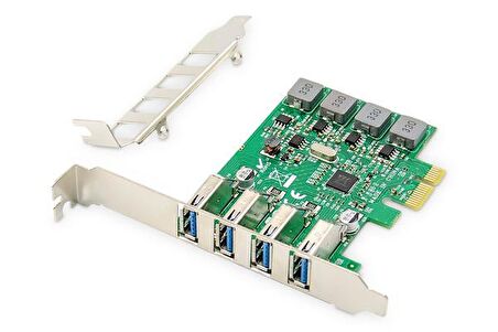 Digitus DS-30226 4 Port USB 3.0 PCI Express USB Kart Çoklayıcı