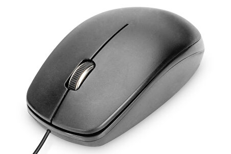 Digitus USB Mouse, Kablolu, 3 Düğmeli, 1200 dpi&lt;br&gt;Digitus USB Mouse with cable, 3 Buttons, 1200 dpi