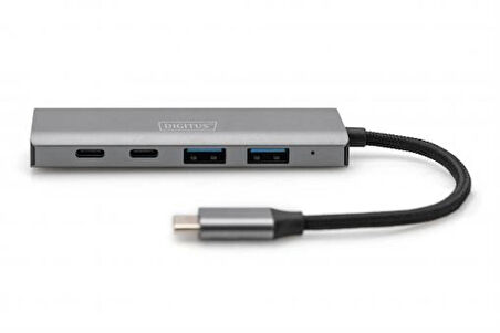 USB-C 4 Port HUB 2. Nesil 2x USB-A + 2x USB-C