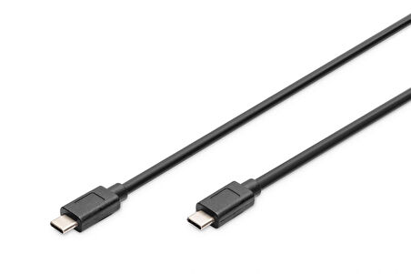 2 Metre Digitus Şarj Görüntü Ses 4K Type-C to Type-C Kablo 10Gbps 5A