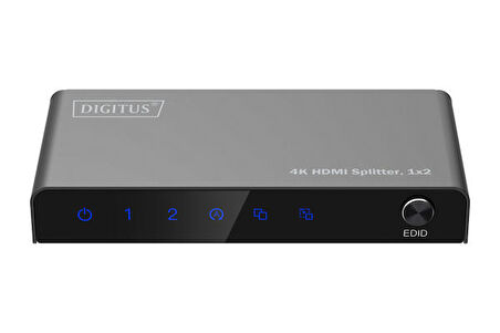 Digitus DS-55336 1 Port Giriş 2 Port Çıkış HDMI 4K 60Hz HDCP 2.2 EDID Kontrol Çoklayıcı