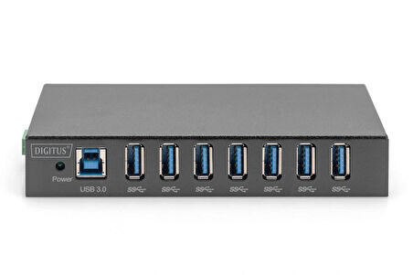 DIGITUS USB 3.0 Hub 7-Port, Endüstriyel USB Hub