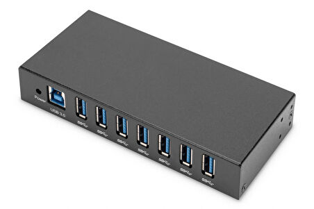 DIGITUS USB 3.0 Hub 7-Port, Endüstriyel USB Hub