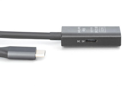 Aktif USB-C uzatma kablosu, 10m 5G, USB 3.2 Gen1, USB-C - USB-C (M/F)