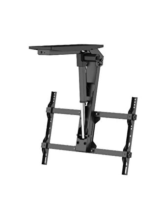 Motorlu Katlanır Tavan Tipi TV Askı Aparatı (37"-75") – Akıllı Uzaktan Kumandalı