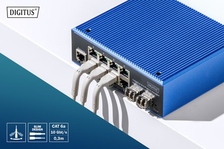 CAT 6A F-FTP bükülebilir Patch kablo, 2 Metre Gri AWG 32/7