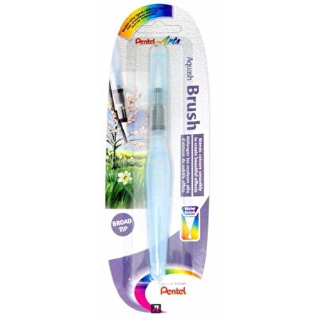 Pentel Su Hazneli Fırça Aquash Brush Broad Tip