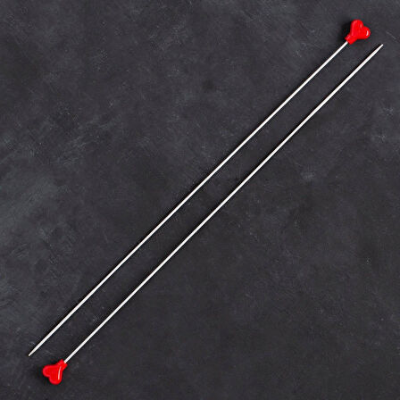 Addi 2mm 35cm Klasik Alüminyum Hızlı Örgü Şişi - 2