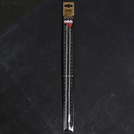 ADDI KALPLİ 3MM 40CM KLASİK ALÜMİNYUM ÖRGÜ ŞİŞİ -