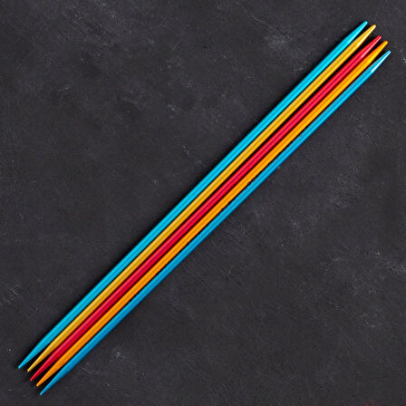 Addi Colibri 3,5mm 20cm Renkli Çorap Şişi - 204-7