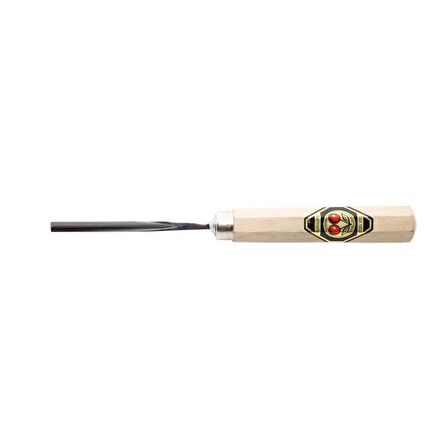 Kirschen Düz V Ağız Oyma Iskarpelası Kısa Cut39 - 4mm