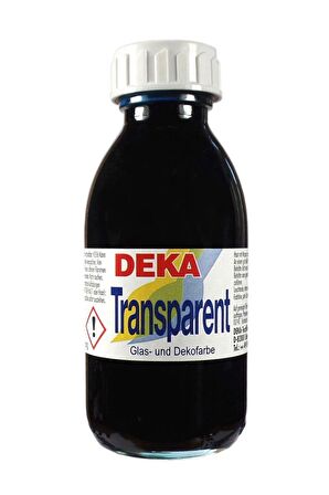 Deka Transparent Cam Boyası 125ml Hellblou No:42