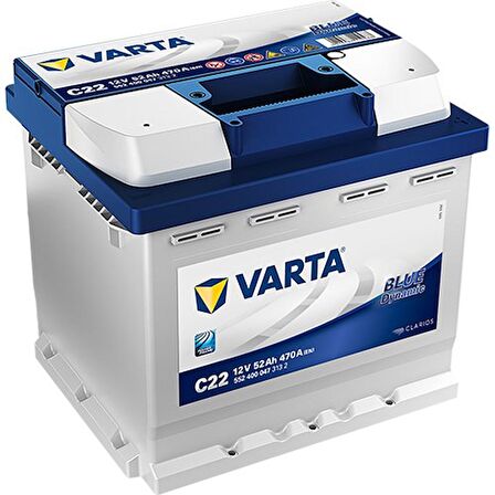 VARTA C22 52AH BLUE DYNAMIC