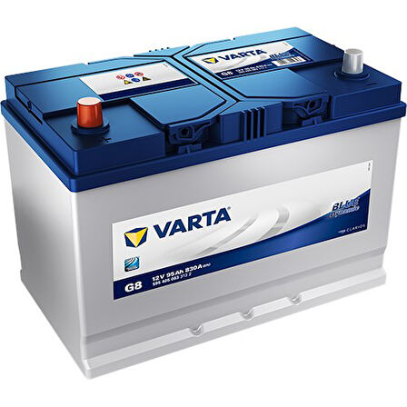 Varta G8 12V 95 Ah 830A Blue Dynamic Akü (Üretim Yılı: 2024)