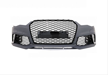 Audi A6 2012-2014 Uyumlu Rs6 Ön Tampon Panjur Seti