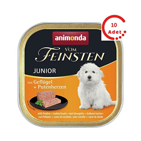 Animonda Kümes Hayvanli ve Hindili Yavru Köpek Konservesi 150 Gr x 10 Adet