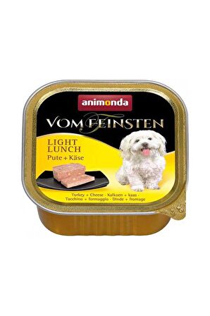 Animonda Light Hindi ve Peynirli Köpek Konservesi 150 Gr