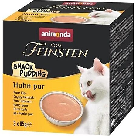 Animonda V.F.AD.PURE KEDI TAVUK 3X85G Skt : 10/2024