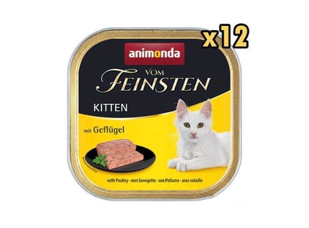 Animonda Vom Feinsten Kümes Hayvanlı Yavru Kedi Konservesi 100 gr x 12 Adet